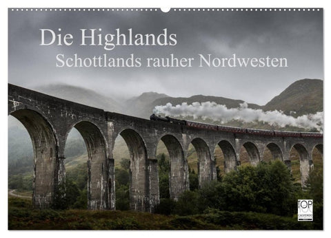 Die Highlands - Schottlands rauher Nordwesten (Wandkalender 2027 DIN A2 quer), CALVENDO Monatskalender
