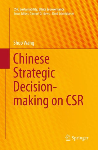 Chinese Strategic Decision-making on CSR