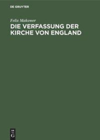 Die Verfassung der Kirche von England