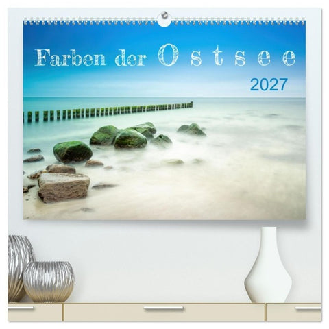 Farben der Ostsee (hochwertiger Premium Wandkalender 2027 DIN A2 quer), Kunstdruck in Hochglanz