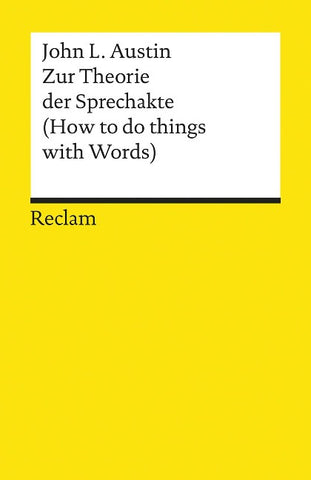Zur Theorie der Sprechakte