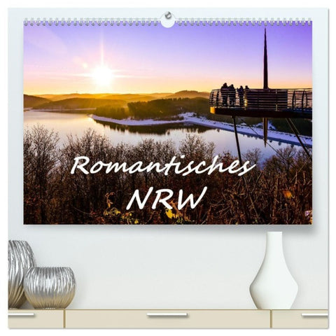 Romantisches NRW (hochwertiger Premium Wandkalender 2027 DIN A2 quer), Kunstdruck in Hochglanz