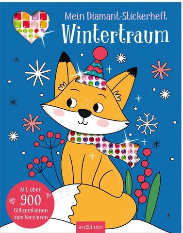 Mein Diamant-Stickerheft – Wintertraum