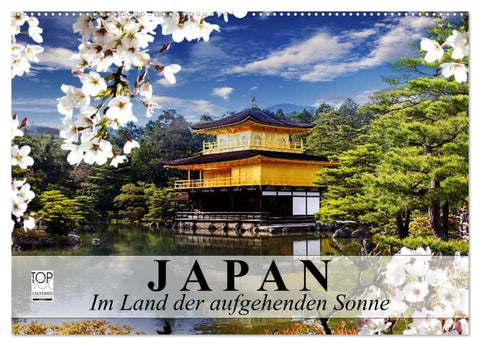 Japan. Im Land der aufgehenden Sonne (Wandkalender 2026 DIN A2 quer), CALVENDO Monatskalender