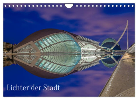 Lichter der Stadt (Wandkalender 2027 DIN A4 quer), CALVENDO Monatskalender