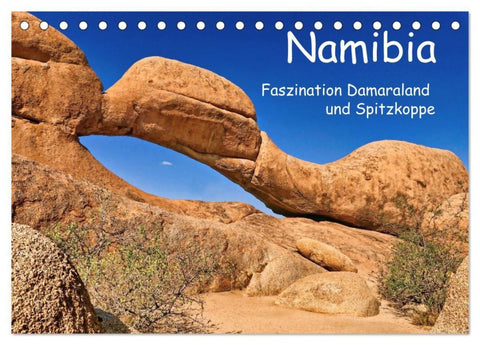 Namibia – Faszination Damaraland und Spitzkoppe (Tischkalender 2027 DIN A5 quer), CALVENDO Monatskalender