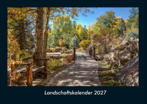 Landschaftskalender 2027 Fotokalender DIN A4