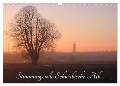 Stimmungsvolle Schwäbische Alb (Wandkalender 2027 DIN A3 quer), CALVENDO Monatskalender