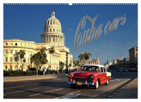 Cuba Cars (Wandkalender 2027 DIN A2 quer), CALVENDO Monatskalender