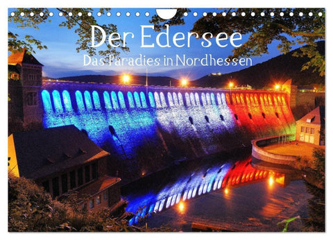 Der Edersee - Das Paradies in Nordhessen (Wandkalender 2027 DIN A4 quer), CALVENDO Monatskalender