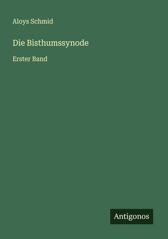Die Bisthumssynode