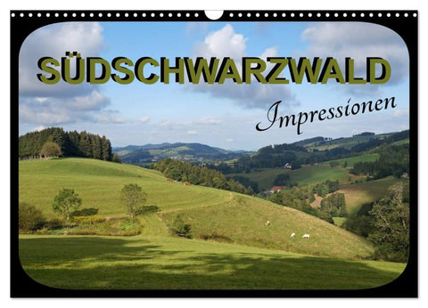 Südschwarzwald - Impressionen (Wandkalender 2026 DIN A3 quer), CALVENDO Monatskalender