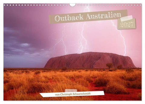 Outback Australien (Wandkalender 2027 DIN A3 quer), CALVENDO Monatskalender