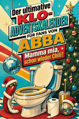 Der ultimative Klo-Adventskalender für Fans von ABBA