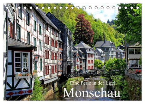 Eine Perle in der Eifel - Monschau (Tischkalender 2027 DIN A5 quer), CALVENDO Monatskalender