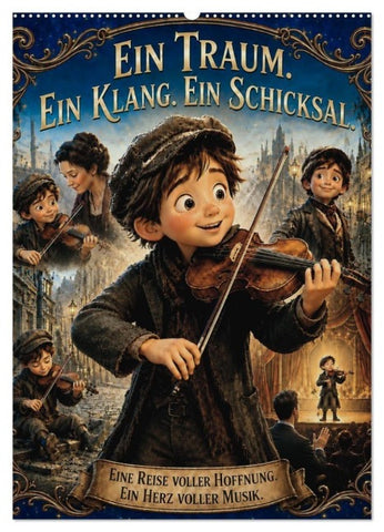 Ein Traum. Ein Klang. Ein Schicksal. (Wandkalender 2027 DIN A2 hoch), CALVENDO Monatskalender