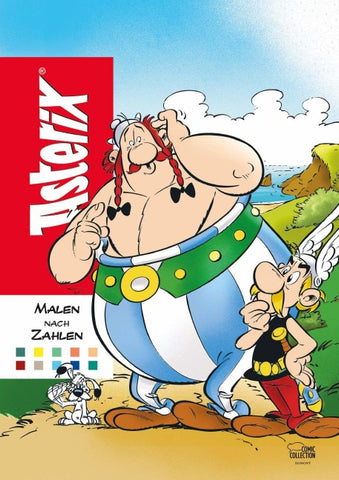 Asterix Malen nach Zahlen