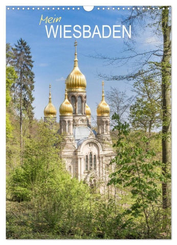 Mein Wiesbaden (Wandkalender 2027 DIN A3 hoch), CALVENDO Monatskalender
