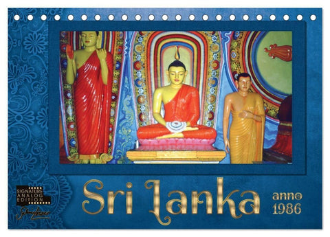 Sri Lanka anno 1986 (Tischkalender 2027 DIN A5 quer), CALVENDO Monatskalender