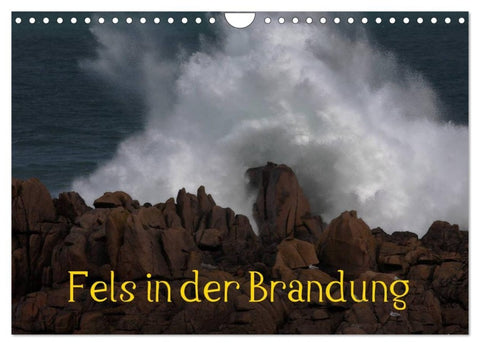 Fels in der Brandung (Wandkalender 2027 DIN A4 quer), CALVENDO Monatskalender
