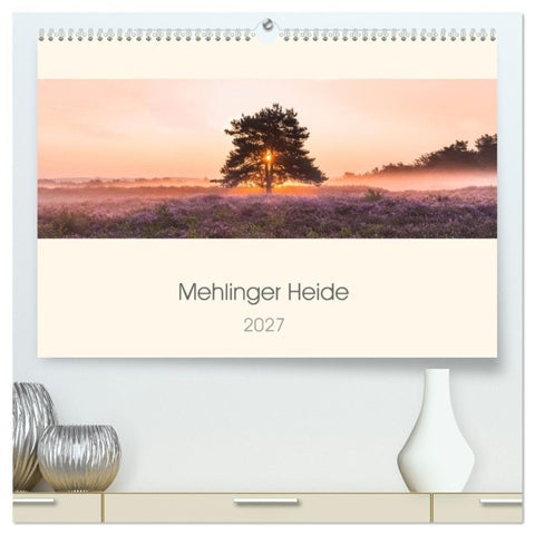 Mehlinger Heide (hochwertiger Premium Wandkalender 2027 DIN A2 quer), Kunstdruck in Hochglanz