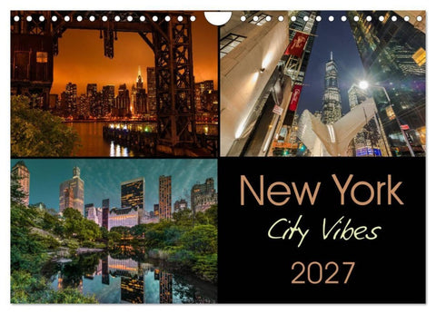 New York City Vibes (Wandkalender 2027 DIN A4 quer), CALVENDO Monatskalender