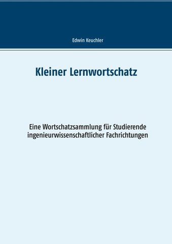 Kleiner Lernwortschatz Technisches Englisch