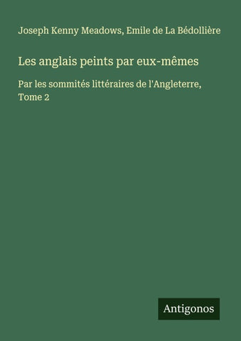 Les anglais peints par eux-mêmes