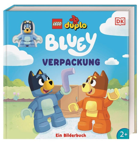 LEGO DUPLO Bluey Verpackung. Ein Bilderbuch