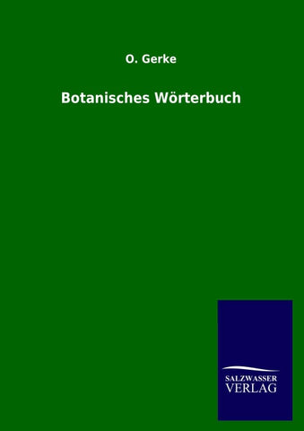 Botanisches Wörterbuch