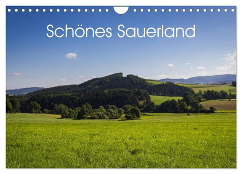 Schönes Sauerland (Wandkalender 2027 DIN A4 quer), CALVENDO Monatskalender