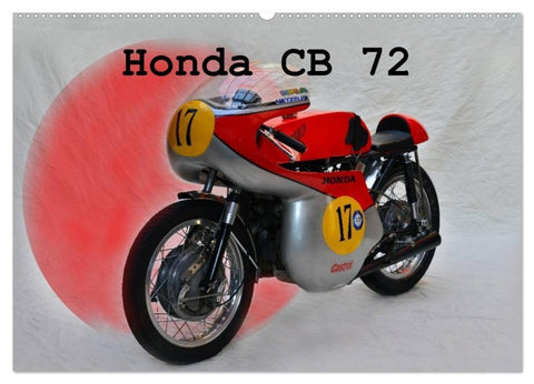 Honda CB 72 (Wandkalender 2027 DIN A2 quer), CALVENDO Monatskalender