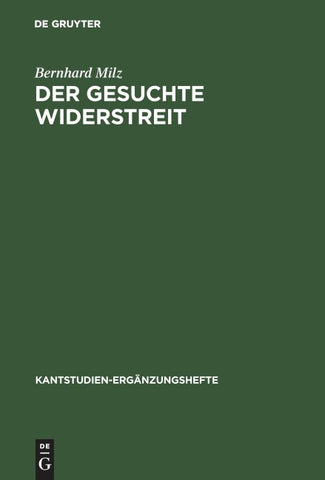 Der gesuchte Widerstreit