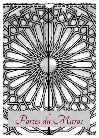 Portes du Maroc (Calendrier mural 2027 DIN A4 horizontal), CALVENDO calendrier mensuel