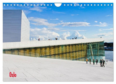 Oslo (Wandkalender 2027 DIN A4 quer), CALVENDO Monatskalender