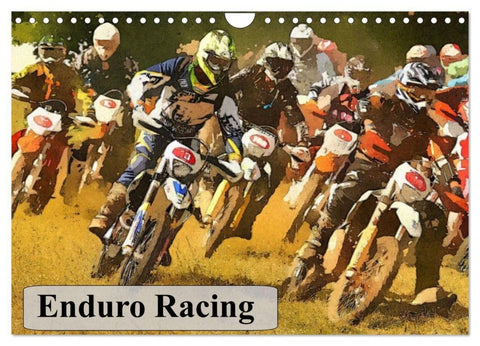 Enduro Racing (Wall Calendar 2027 DIN A4 landscape), CALVENDO 12 Month Wall Calendar