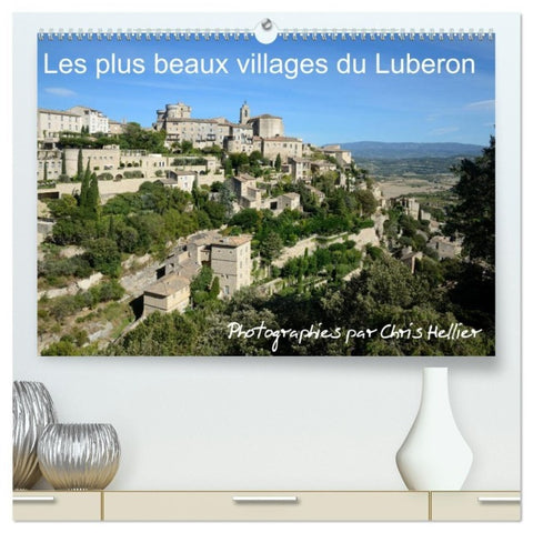 Les plus beaux villages du Luberon (Calendrier mural haut de gamme 2027 DIN A2 vertical), CALVENDO calendrier mensuel