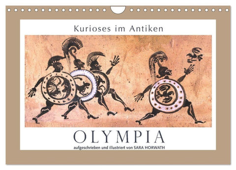 Kurioses im Antiken Olympia (Wandkalender 2027 DIN A4 quer), CALVENDO Monatskalender