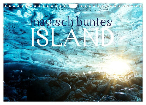 MAGISCH BUNTES ISLAND (Wandkalender 2027 DIN A4 quer), CALVENDO Monatskalender