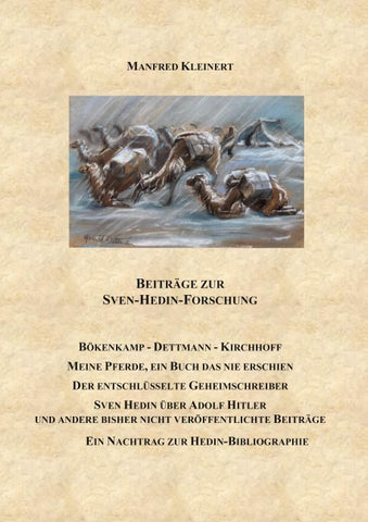 Beiträge zur Sven-Hedin-Forschung
