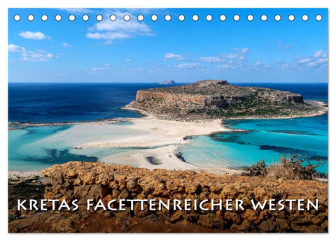 Kretas facettenreicher Westen (Tischkalender 2027 DIN A5 quer), CALVENDO Monatskalender