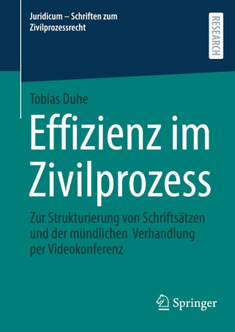 Effizienz im Zivilprozess