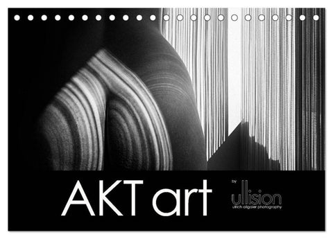 AKT art (Tischkalender 2027 DIN A5 quer), CALVENDO Monatskalender