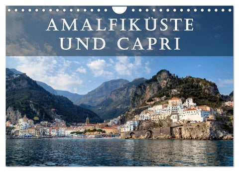 Amalfiküste und Capri (Wandkalender 2027 DIN A4 quer), CALVENDO Monatskalender