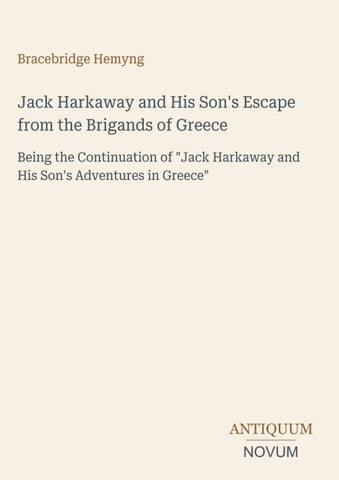 Jack Harkaway and His Son's Escape from the Brigands of Greece