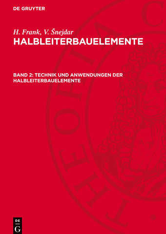 Technik und Anwendungen der Halbleiterbauelemente