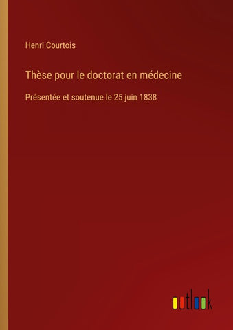 Thèse pour le doctorat en médecine