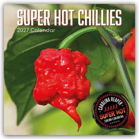 Super Hot Chillies 2027 – 16-Monatskalender
