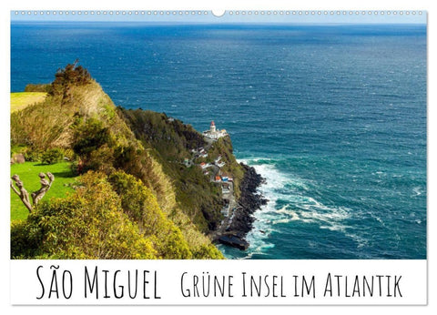 São Miguel - Grüne Insel im Atlantik (Wandkalender 2027 DIN A2 quer), CALVENDO Monatskalender