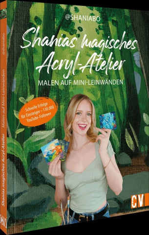 Shanias magisches Acryl-Atelier: Malen auf Mini-Leinwänden